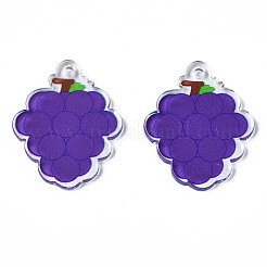 Полупрозрачные акриловые подвески на осеннюю тематику&nbsp;TACR-N013-001