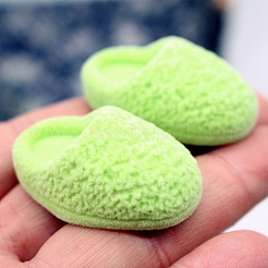 Модель тапочек из флокированной смолы&nbsp;PW-WG68429-01