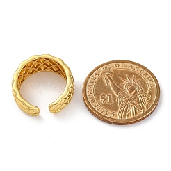 Латунные кольца на палец с открытой манжетой для женщин&nbsp;RJEW-M028-87G