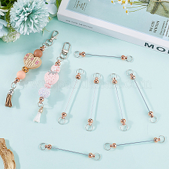 10 шт. брелок для ключей из сплава с бусинами для изготовления ювелирных изделий своими руками&nbsp;FIND-SC0014-33A