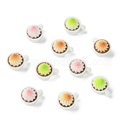 30 шт. 3-цветные мини-кофейные чашки&nbsp;DJEW-CJ0001-10