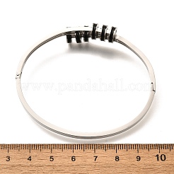 Браслеты из нержавеющей стали 304 с эмалевым покрытием для женщин&nbsp;BJEW-F474-39P