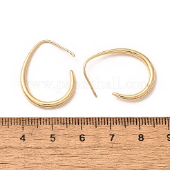 Латунь болтающийся серьги&nbsp;LS-KK-T056-110G-NF