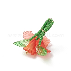 Стеклянные подвески из бисера&nbsp;PALLOY-MZ01155-03