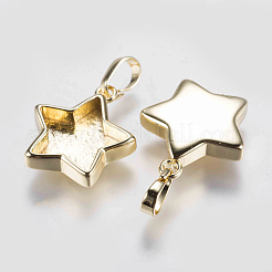 Сеттинги для кулона (кабошонов)&nbsp;LS-KK-G338-07G