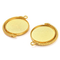 Цинк сеттингами подвески сплава кабошон&nbsp;FIND-NH0001-13B-G