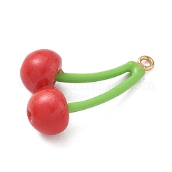 Подвески из эмали и сплава&nbsp;LS-ENAM-F156-03G-02