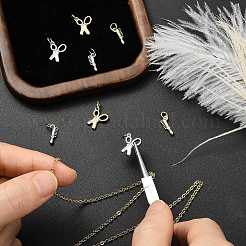 8шт 4 стиля латунные подвески&nbsp;KK-CJ0004-13