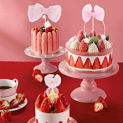 3 шт. 3 стиля бантов из ткани для украшения торта&nbsp;AJEW-SP0003-41