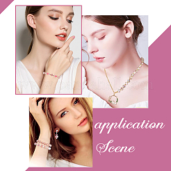 40шт ручной золотой песок бусины лэмпворк нити&nbsp;LAMP-SC0001-35A