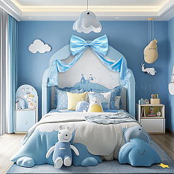 Атласные украшения аксессуары&nbsp;DIY-WH0504-780B