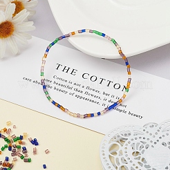 DIY прозрачная трубка стеклянные бусины набор для изготовления браслета&nbsp;DIY-YW0004-36B