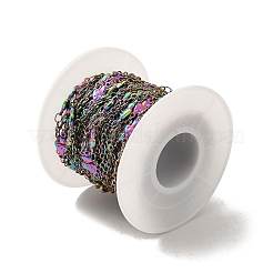 Цепи с грибовидными звеньями из нержавеющей стали 304 с ионным покрытием (IP)&nbsp;STAS-B041-11MC