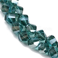 Гальванизируйте прозрачное стекло бисер нитей&nbsp;EGLA-B011-02A-PL01