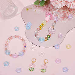 400 шт. Прозрачные акриловые бусины&nbsp;MACR-SP0001-20