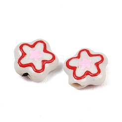 Фарфоровые эмалевые бусины ручной работы&nbsp;PORC-G016-06A