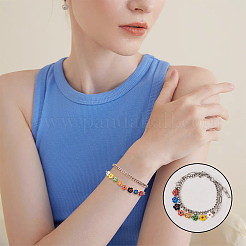 30 шт. 6 стиля карабинов из нержавеющей стали 304&nbsp;STAS-TA0001-83P