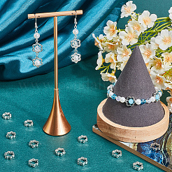 200шт ccb пластиковые бусины рамки&nbsp;CCB-SC0001-21