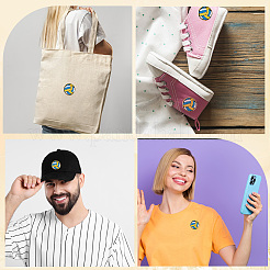 Полиэстер гладить/пришивать заплатки&nbsp;PATC-WH20005-16A