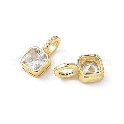 Латунные микро проложить кубического циркония подвески&nbsp;KK-L239-020G