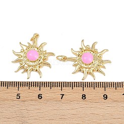 Латунь эмаль подвески&nbsp;KK-L240-09G