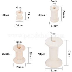 Деревянные пустые катушки для проволоки&nbsp;WOOD-PH0008-52