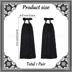 Рукава из поликоттона&nbsp;AJEW-WH20064-17B