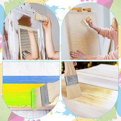 4шт 4 вида шерстяной кисти&nbsp;TOOL-NB0002-28