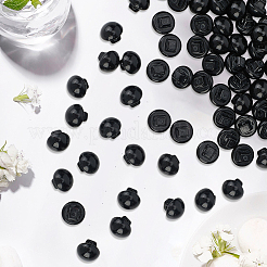 Пуговицы из абс-пластика с одним отверстием&nbsp;BUTT-WH20001-05B