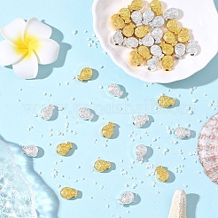 40шт бусины из сплава 2 цветов&nbsp;FIND-YW0010-41