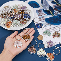 Брелок из натурального и синтетического камня&nbsp;PALLOY-FH00034