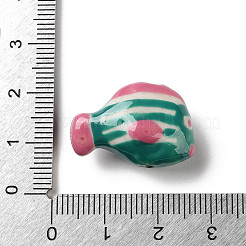 Фарфоровые бусины ручной работы&nbsp;X-PORC-Z006-02B