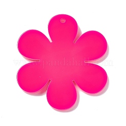 Непрозрачной акриловые большие подвески&nbsp;OACR-P012-B05