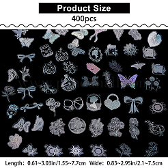 Наборы водонепроницаемых лазерных наклеек для животных&nbsp;DIY-CP0008-48