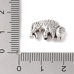 Сплавочные овальные бусины тибетского стиля &nbsp;FIND-C060-35A-AS