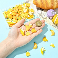 60 шт. 6 стиля непрозрачных смоляных кабошонов&nbsp;RESI-CJ0005-11