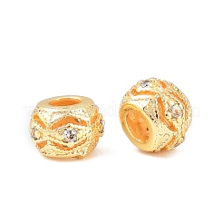 Латунные микропаве из прозрачного кубического циркония KK-C142-12A-G