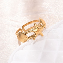 Открытые кольца манжеты из нержавеющей стали 304&nbsp;RJEW-C151-03D-G