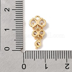 Латунные микро проложить кубического циркония подвески&nbsp;KK-P340-53G