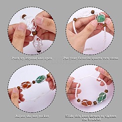 4шт нейлоновый плетеный браслет&nbsp;BJEW-SZ0002-48C