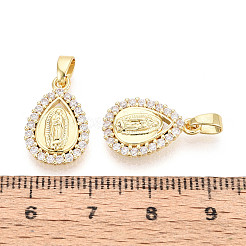 Религия латунь микро проложить цирконий подвески&nbsp;KK-T073-46G