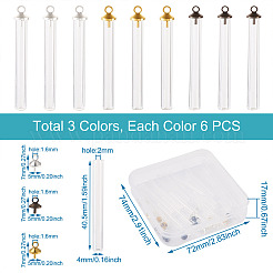 Наборы для изготовления кулонов из бутылок&nbsp;DIY-CD0001-24