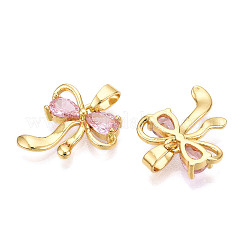 Латунные микро проложить кубического циркония подвески&nbsp;KK-N254-231G