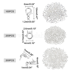 200 шт. латунные наконечники для бусин&nbsp;DIY-PH0002-96B