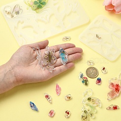 Силиконовые Молды для подвески-подвески-бабочки своими руками для изготовления сережек своими руками&nbsp;DIY-YW0009-43