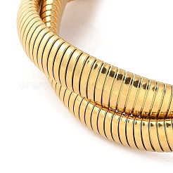 Растягивающиеся браслеты из нержавеющей стали 304&nbsp;BJEW-A031-01H-G