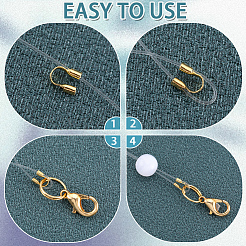 1200 шт. латунная проволочная защита и протекторы&nbsp;KK-SP0001-98G