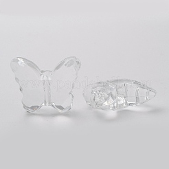 Прозрачные акриловые бусины&nbsp;PL404Y-6