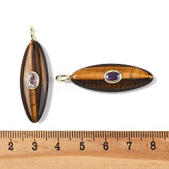Природных тигровый глаз подвески&nbsp;G-D357-01C