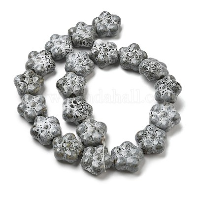 Фарфора ручной работы бисер нитей&nbsp;PORC-B002-19F-1